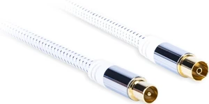 AQ Premium PV30015 1,5 m Blanco Cable coaxial de alta fidelidad