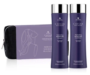 Darčeková sada na hydratáciu suchých vlasov Alterna Caviar Anti-Aging Replenishing Moisture + taštička zadarmo + darček zadarmo