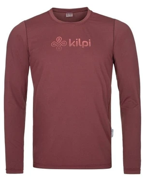 Men's functional T-shirt Kilpi SPOLETO-M dark red