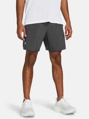 Under Armour Shorts UA LAUNCH 7'' 2-IN-1 SHORTS-GRY - Men