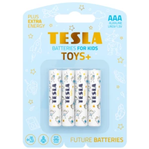 TESLA TOYS+ Alkalická baterie KLUK AAA 4ks