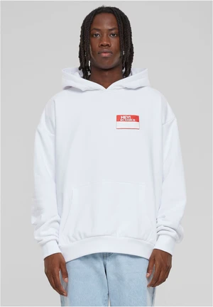 Men's sweatshirt Hey! My Name Is White