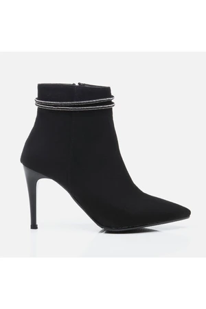 Yaya by Hotiç Black Women's Footwear Heeled Boots