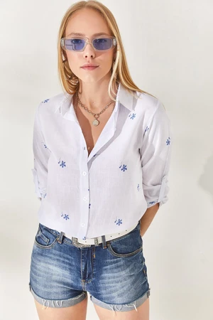 Camicia da donna Olalook Indigo