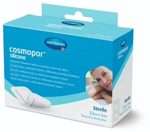 Cosmopor Silicone 7,2 x 5 cm 5 ks