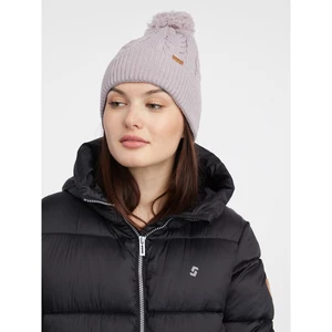 Light pink women's beanie SAM 73