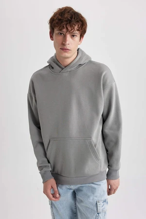 DEFACTO Oversize Fit Long Sleeve Sweatshirt