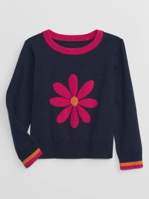 GAP Children's sweater with flower - Girls