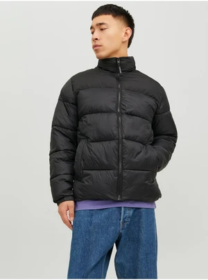 Black Men's Quilted Jack & Jones Toby Jack - Men