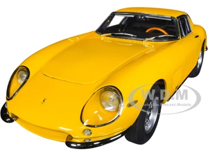 1966 Ferrari 275 GTB/C Modena Yellow Limited Edition to 1000 pieces Worldwide 1/18 Diecast Model Car by CMC