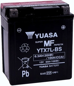 Yuasa Battery YTX7L-BS Motorradbatterie