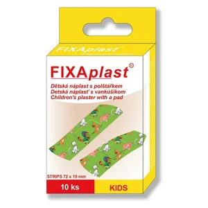 FIXAPLAST Dětská náplast s polštářkem 10 kusů