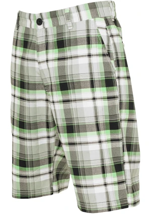 Big Checked Shorts wht/blk/lg