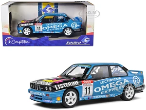 BMW E30 M3 11 Will Hoy Winner "BTCC (British Touring Car Championship)" (1991) "Competition" Series 1/18 Diecast Model Car by Solido