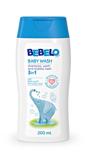 BEBELO Baby wash mycí gel 200 ml