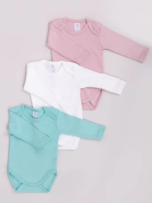 Yoclub Kids's Long Sleeve Bodysuits 3-Pack BOD-0701G-003D