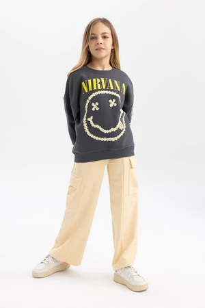 DEFACTO Girls Cargo Fit Sweatpants