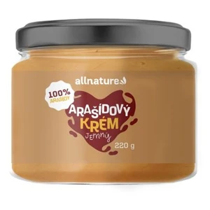 ALLNATURE Arašidové krém jemné 220 g