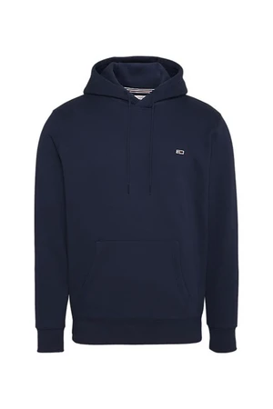 Tommy Jeans Mikina - TJM REGULAR FLEECE HOODIE modrá