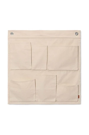 Nástěnný organizér ferm LIVING Canvas Wall Pockets