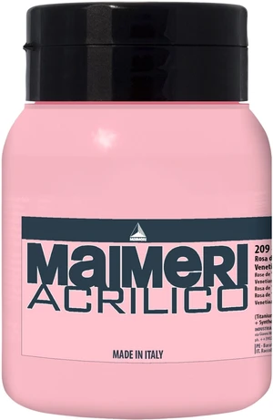 Maimeri Acrilico Akrylová barva Venetian Rose Light 209 500 ml 1 ks