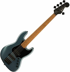 Fender Squier Contemporary Active Jazz Bass RMN HH V Gunmetal Metallic Gitara basowa 5-strunowa