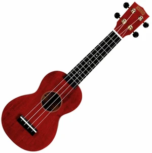 Mahalo MS1TRD Transparent Red Szoprán ukulele