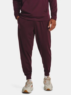 Vínové športové tepláky Under Armour UA Armour Fleece Joggers