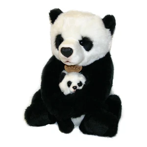 Rappa Plyšová panda s mláďaťom 27 cm Eco Friendly