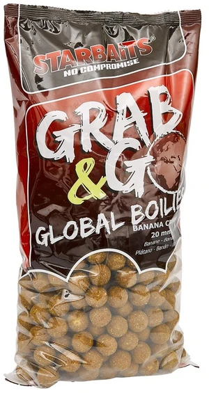 Starbaits boilies g&g global banana cream - 2,5 kg 14 mm