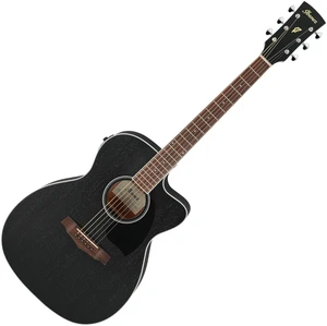 Ibanez PC14MHCE-WK Weathered Black Guitare acoustique-électrique