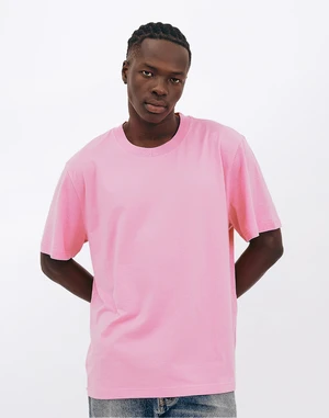 Organic Basics True Boxy Fit Tee Soft Pink S