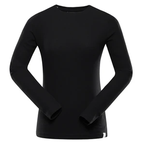 Women's long-sleeved T-shirt ALPINE PRO BOGRA black