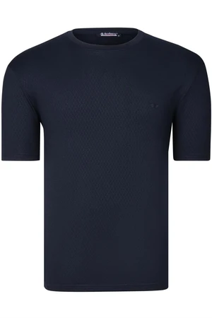 T0737 DEWBERRY MENS T-SHIRT-PLAIN NAVY BLUE