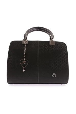 DGN 3230 Women's Hand And Shoulder Bag Black Mosaic