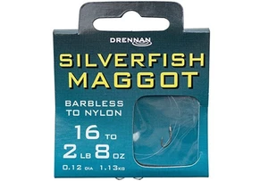 Drennan návazce Silverfish Maggot Barbless vel. 22 / 1lb