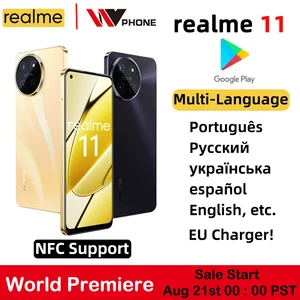 [World Premiere] realme 11 6.4"90Hz Super AMOLED Display 67W SUPERVOOC Charge 108MP ProLight Camera Helio G99 Processor NFC