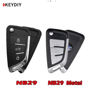 5/10pcs KEYDIY Remote Key 3 Button KD B29 B29-Metal NB Series Car Remote Control Key for KD300 KD900 URG200 Car Accessories