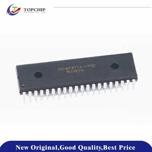 1Pcs New Original PIC16F877A-I/P 33 PIC 368Byte 20MHz FLASH 8KB DIP-40 Microcontroller Units (MCUs/MPUs/SOCs)