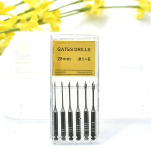 Dental Gates Drills Endodontic Reamers Drill Burs Gates Glidden Endo Files Gate Dentist Materials