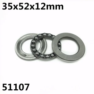 2Pcs 51107 35x52x12mm Axial Thrust Ball Bearings 8107 High quality