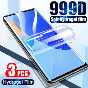 3PCS Protective Film For OPPO A5 A9 2020 A12 A15 A16 A31 A53 A96 A94 A92 A74 A72 A54 A52 Hydrogel Film Screen Protectors