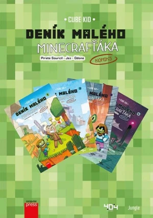 Deník malého Minecrafťáka: komiks komplet 1 - Cube Kid