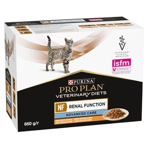 PURINA PRO PLAN Vet Diets NF Renal Function Advance Care Salmon kapsička pro kočky 10x85 g