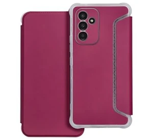 Flipové pouzdro PIANO pro Xiaomi Redmi Note 12 4G, tmavě fialová