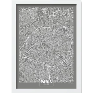 Plakat w ramie 40x55 cm Paris – Wallity