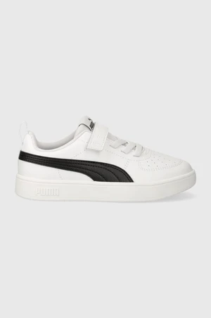 Dětské sneakers boty Puma Rickie bílá barva