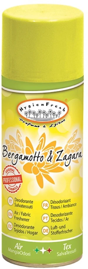 HYGIENFRESH Osvěžovač vzduchu a textilií Bergamotto & Zagara 400 ml