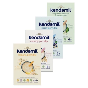 KENDAMIL Variácie mliečnych kaší 4 x 150 g