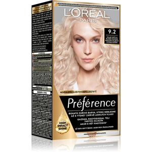 L’Oréal Paris Préférence barva na vlasy odstín 9.2 Very Light Iridescent Blond 1 ks